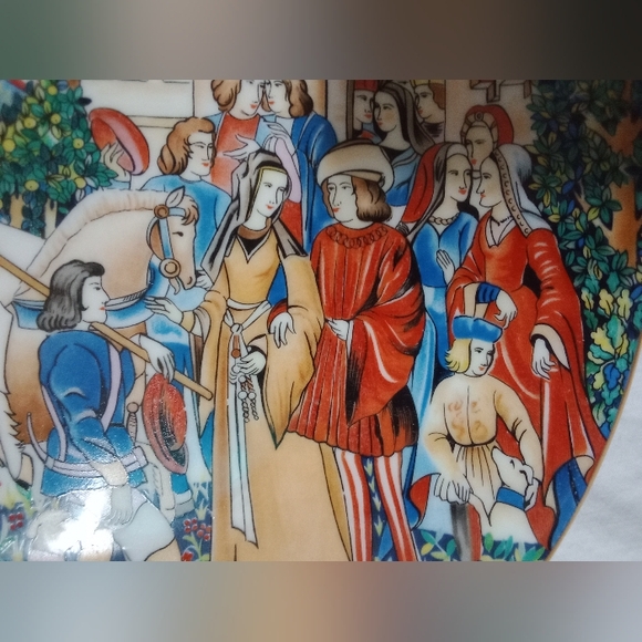 Limoges France 1976 Limited Edition No. 6 Collector Plate - Picture 6 of 10